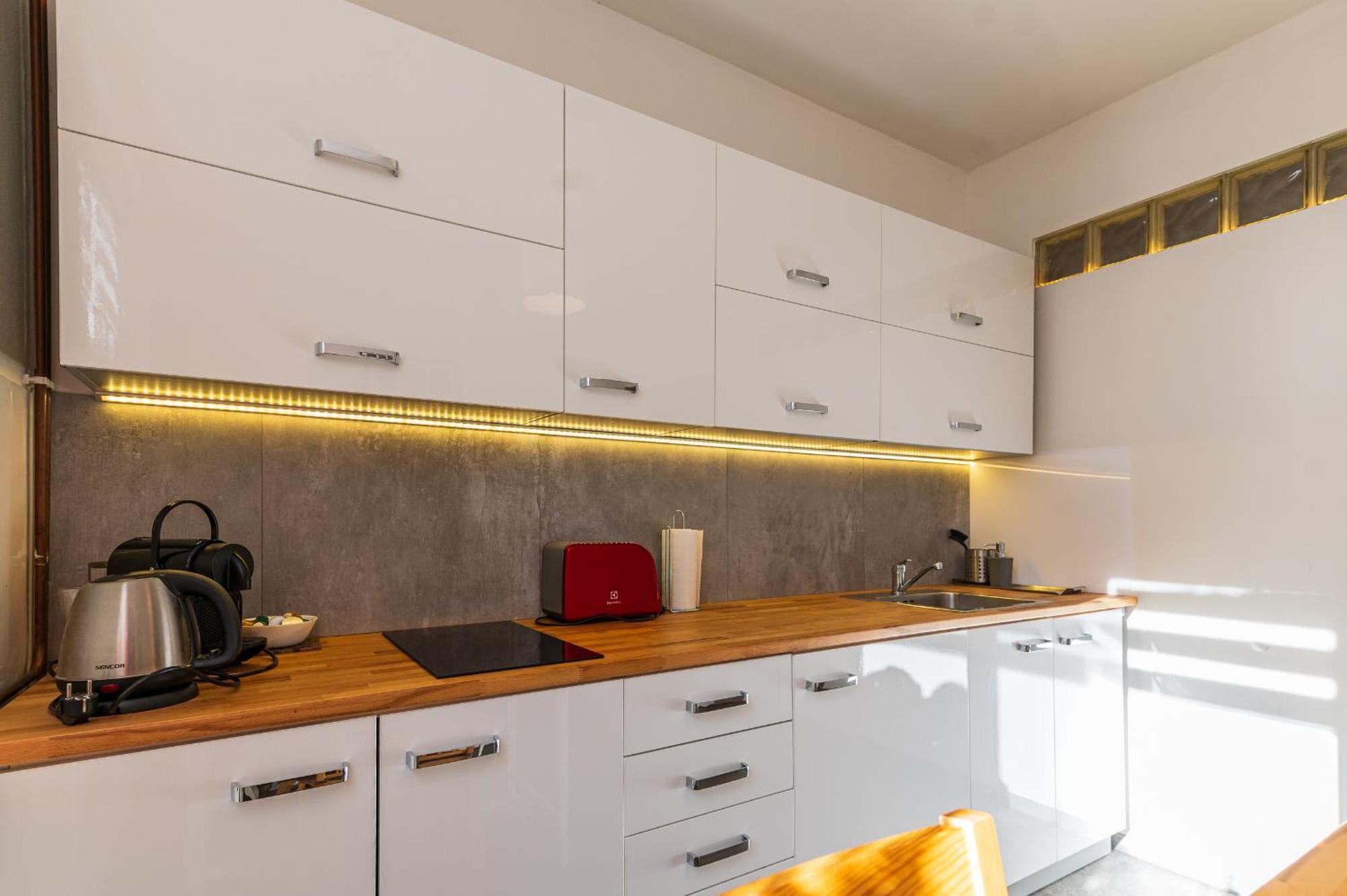 Ubytovani Na Samote - Apartman U Tesaru Komarice Ngoại thất bức ảnh